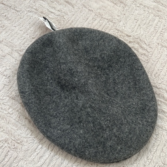100% wool flat cap hat in charcoal Size L/XL, New with tags - Picture 14 of 16